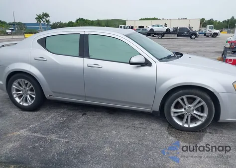 2012 Dodge Avenger Sxt Plus из США, поврежденный, VIN 1C3CDZEGXCN312639